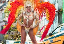 Ale Jansen é a nova madrinha de bateria da Em Cima da Hora