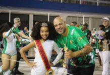 Canto da comunidade se destaca em último ensaio técnico do Camisa Verde e Branco