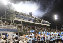 Comissão de frente dos Gaviões gera curiosidade e expectativa em ensaio técnico