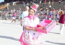 Com forte calor, Rosas de Ouro se supera em ensaio técnico