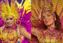 Anitta se inspira em fantasia de musa da Porto da Pedra para projeto do Carnaval 2024