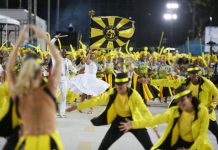 Com destaque da comissão de frente e casal, São Clemente realiza ensaio técnico marcado por canto regular da comunidade