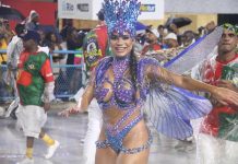 Fotos do ensaio da Unidos da Tijuca na Sapucaí para o Carnaval 2024