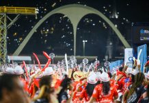 Fotos: ensaio técnico da Unidos de Padre Miguel na Sapucaí