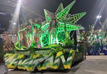 Botafogo Samba Clube faz desfile com boa plástica e evolução positiva