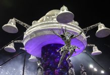 Componentes dos Gaviões da Fiel falam sobre a viagens pelo infinito em desfile no carnaval de 2024