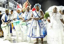 Escolas de samba realizam lavagem simbólica da Sapucaí neste sábado