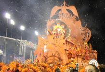 Homenagem à Mata de São João é celebrada por componentes da Tatuapé após desfile no carnaval de 2024