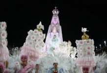 Unidos da Tijuca levou as lendas de Portugal para a avenida em desfile com destaque para a bateria ‘Pura cadência’