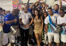 Giselle Farias é a nova rainha de bateria do Arranco