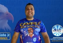 Tuninho Jr é o novo intérprete da Tradição para o Carnaval 2025