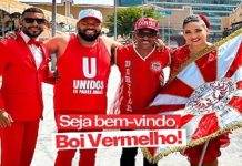 Unidos de Padre Miguel grava vídeo especial para página Rio Carnaval