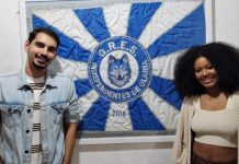 Ester Domingos e Ariel Portes são os novos carnavalescos da Independentes de Olaria