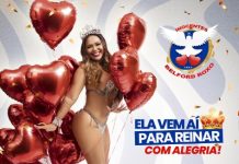 Darlin Ferratty é a nova rainha de bateria da Inocentes de Belford Roxo