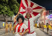 Unidos de Bangu renova com segundo casal de mestre-sala e porta-bandeira