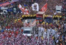 Liesa vai manter ‘arrastões’ após cada dia de desfile e promete parceria com poder público para melhorar o funcionamento do sistema de transporte