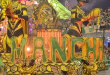 Mancha Verde espera escolher uma posição confortável para os componentes e estratégica para desfilar