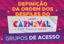 Confira a ordem dos desfiles do Acesso 2 de São Paulo para o Carnaval 2025