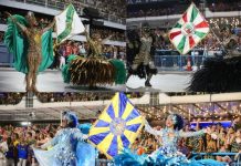 Casais de mestre-sala e porta-bandeira comentam a presença dos ensaiadores para ajudar na dança