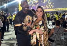 Novo casal da São Clemente cita emoção do enredo e fala em dança leve e com muito amor