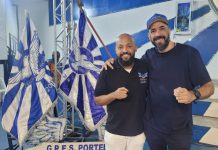 Parcerias ligadas no 220V em noite de eliminatória na Portela