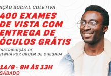 Acadêmicos do Salgueiro promove ação social com exames de vista gratuitos