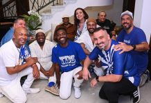 Portela marca presença na comemoração de aniversário de Milton Nascimento