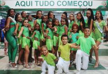 Crianças da Vila Vintém fazem a festa no Festival do Refrigerante da Mocidade Independente de Padre Miguel