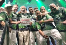 Em decisão unânime e com Rogério Andrade no palco, Mocidade escolhe samba da parceria de Paulo Cesar Feital para o Carnaval 2025