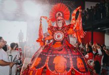 Fé no tri! Em noite de emoção, Mocidade Alegre apresenta fantasias com nova concepção para a escola