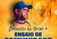 Unidos da Tijuca realiza ‘Conversa de Orixá’ com Luiz Antonio Simas durante ensaio de comunidade desta quinta