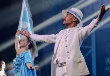 Alunos do Instituto Celeiro de Bambas conquistam posto de 3° casal de mestre-sala e porta-bandeira na Vila Isabel