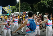 Vídeo: veja arrancada e ala a ala do Tuiuti no primeiro ensaio de rua para o Carnaval 2025