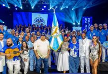 Piano na introdução chama atenção na gravação do Águia de Ouro para o álbum oficial do Carnaval 2025