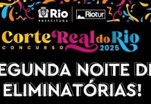 Ao vivo: segundo dia de eliminatórias da corte para o Rio Carnaval 2025