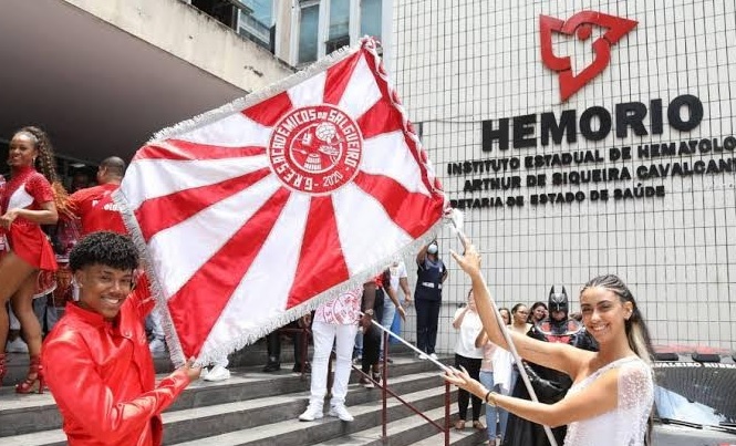 Salgueiro promove campanha de doação de sangue em parceria com o Hemorio