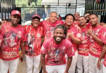 Está na história! Unidos de Padre Miguel celebra gravação para o álbum do Especial e projeta: ‘Podem esperar espetáculo de samba’, diz Cícero Costa