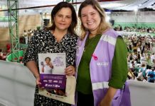 Imperatriz Leopoldinense promove campanha da Secretaria de Estado da Mulher contra assédio no Carnaval 2025