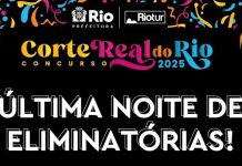 Ao vivo: terceira dia de eliminatórias da corte para o Rio Carnaval 2025