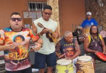 Tradição realiza ‘reza’ na gravação do samba-enredo para a Liga-RJ