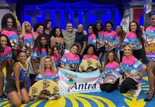 Paraíso do Tuiuti faz surpresa para passistas trans de projeto social