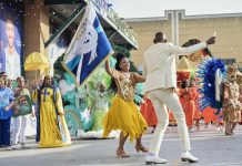 Porta-bandeira Verônica Lima intensifica preparação para brilhar na Tradição