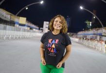 Eloise Matos segue sendo a voz da apuração do carnaval de São Paulo