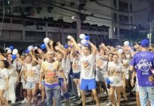 Multidão portelense solta a voz no ensaio de rua e mostra o potencial da Águia