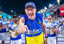 Freddy Ferreira analisa a bateria da Unidos da Tijuca no ensaio técnico