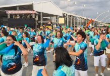 Embalada pela bateria, harmonia é destaque no primeiro ensaio técnico da Vila Maria em 2025