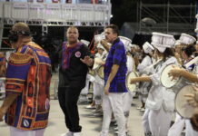 Sombrinha revela nervosismo na estreia como mestre de bateria: ‘Emoção diferente’