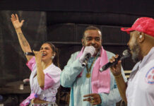 Rosas de Ouro realiza segundo ensaio técnico embalada pelo grande desempenho da ala musical