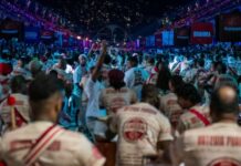 Freddy Ferreira analisa baterias do Salgueiro, Grande Rio, Imperatriz e Viradouro no ensaio técnico