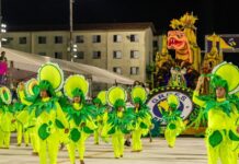 Unidos dos Morros e União Imperial se destacam na segunda noite de desfiles em Santos